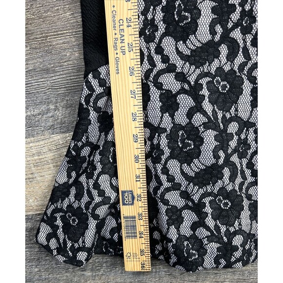 Maeve Anthropologie Sirena Dress Size Small Knit Lace Trim Swingy - Picture 15 of 15